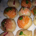 ちびまるにゃん's cooksnap of when they made 手鞠寿司.