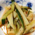 fan fan's cooksnap of when they made じゃがいもときゅうりの味噌豆板醤和え.