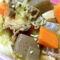 野中由美's cooksnap of when they made モツ煮込み(味噌)モツたっぷり.