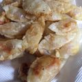 スネイプタイガ's cooksnap of when they made 餃子の皮でウインナーチーズ揚げ♥.