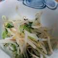 けいぽむ03's cooksnap of when they made レンジで５分★みつばともやしの和え物.