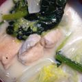 konbu0925's cooksnap of when they made 鶏肉と白菜ほうれん草のミルク煮.