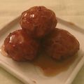 ayajunjun's cooksnap of when they made ✿もちもち海老団子の甘酢あん✿.