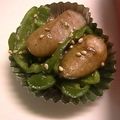 モンブラン's cooksnap of when they made ピーマンとウィンナーのごま醤油炒め.