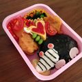 saeed's cooksnap of when they made 幼稚園キャラ弁☆もぐりん.