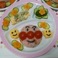 ★☆mary☆★'s cooksnap of when they made お祝い♪アンパンマンちらし寿司☆.