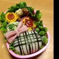 もともとりあこ's cooksnap of when they made お弁当(キャラ弁)に☆ウインナーのお花♪.