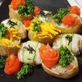 sakurashop's cooksnap of when they made ひな祭り＊プチロールケーキ風寿司.