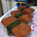 トース党's cooksnap of when they made ♡梅スパムおむすび♡.