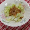 noamanma's cooksnap of when they made 電子レンジで簡単白菜となめたけの和え物.