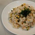 akico55555's cooksnap of when they made 明太子としらすの素朴な焼きめし♪.