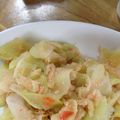 よこちよちこ's cooksnap of when they made 大根消費♥材料２つ大根のタラコ炒め.