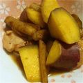 ☆あやぱん's cooksnap of when they made 牛蒡と薩摩芋✿香りよい甘辛鶏煮込み✿.