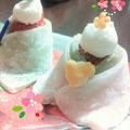 ｓａｗａｋｏｍａｍａ's cooksnap of when they made ももいろ♥羽二重餅.
