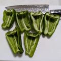 ラリー＆サラ's cooksnap of when they made エコなピーマンの切り方.