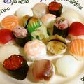 はむこぶた's cooksnap of when they made ◆即席＆簡単おもてなし料理♡手まり寿司◆.