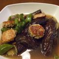 空４８'s cooksnap of when they made なすとつくねのほかほか煮♪.