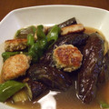 空４８'s cooksnap of when they made なすとつくねのほかほか煮♪.