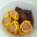 オゾラ's cooksnap of when they made ウインナーの卵巻き.