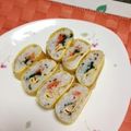 naohiro18's cooksnap of when they made 手づかみもok♪☆離乳食完了期の巻寿司☆.