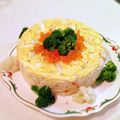 kekamona's cooksnap of when they made お花みたい✿簡単ちらし寿司ケーキ.