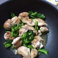 ＊Sea＊'s cooksnap of when they made ☆鶏肉と菜の花の炒め物☆.