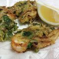３児ママCafe's cooksnap of when they made パクチーとエビ、玉ねぎのスパイスかき揚げ.