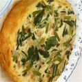 michygel's cooksnap of when they made 冷凍パイシートでほうれん草キッシュ.