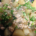 AWATAN's cooksnap of when they made みんなにっこり、とろとろ大根とひき肉煮物.