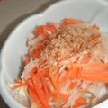 きらり流れ星's cooksnap of when they made 大根とにんじんのおかかサラダ.