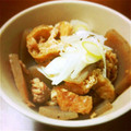 miamiamian's cooksnap of when they made 簡単節約！こんにゃくと油揚げのきんぴら☆.