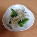 さおにゃんこ✨'s cooksnap of when they made ＊もやしと菜花＊マヨ醤油和え.