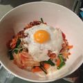 はらぺこココ's cooksnap of when they made 【簡単】ホットプレートでステーキビビンバ.