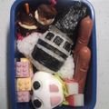 ほほへはさん's cooksnap of when they made キャラ弁★男の子が大好き！ロケット弁当.