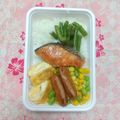 2児ママみきてぃ's cooksnap of when they made 鮭の塩焼き.