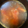 手抜きクック's cooksnap of when they made トマトととチーズのコンソメスープ.