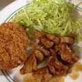 まろちゃん♥︎ぽぽ's cooksnap of when they made チキン照り焼き❤どんぶり.