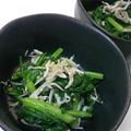 かねマリ's cooksnap of when they made 春菊としらすのポン酢和え.