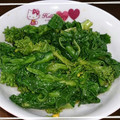あやぽよまん's cooksnap of when they made 菜の花のからし和え.