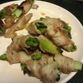 フランボワーズ415's cooksnap of when they made 小松菜の豚肉巻き！.