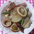 kiyo716's cooksnap of when they made イカ大根里芋の煮物.