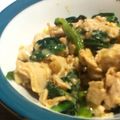 めゆめ's cooksnap of when they made 小松菜と豚バラ肉のゴマ味噌マヨ炒め.