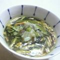 mmiRmyu's cooksnap of when they made たこわさ茶漬け.