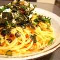 umai's cooksnap of when they made 進化した！？我が家定番納豆キムチスパ.