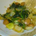 えっく巣's cooksnap of when they made ほうれん草とウインナーのオイスター炒め♪.