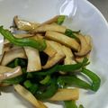 。ありんこ。's cooksnap of when they made お弁当に♪ピーマンとエリンギの炒め物.
