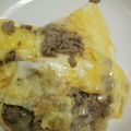 minaminho's cooksnap of when they made 我が家の★簡単に包める★挽肉オムレツ.