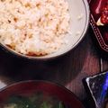 食道楽ing's cooksnap of when they made 圧力鍋で玄米の炊き方.