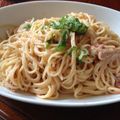 てっぺお's cooksnap of when they made 混ぜるだけ！美味しいたらこスパゲティ.