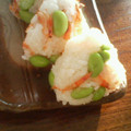 なみのりジェニー's cooksnap of when they made 枝豆と桜海老の彩りおにぎり.